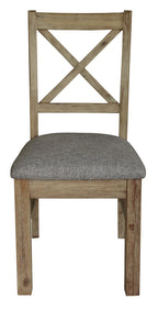 Cresvix Hamptons-Style Dining Collection-Brushed Khaki Kit