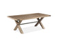 French Provincial Montauk Coffee Table-Natural Wash