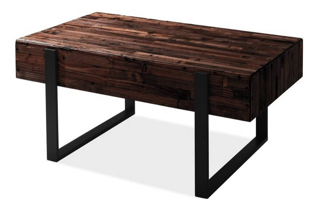 Stratton Dark Rustic Black Coffee Table