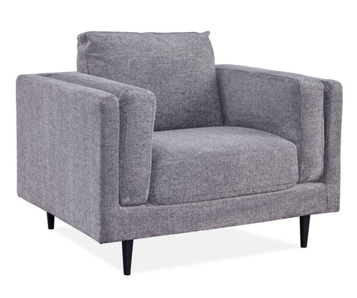 Almada Fabric Arm Chair 110X92X89CM-Fog