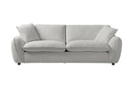 Bradvix Fabric Sofa -Snow White