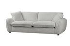 Bradvix Fabric Sofa -Snow White