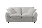 Bradvix Fabric Sofa -Snow White