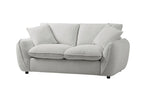 Bradvix Fabric Sofa -Snow White