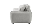 Bradvix Fabric Sofa -Snow White