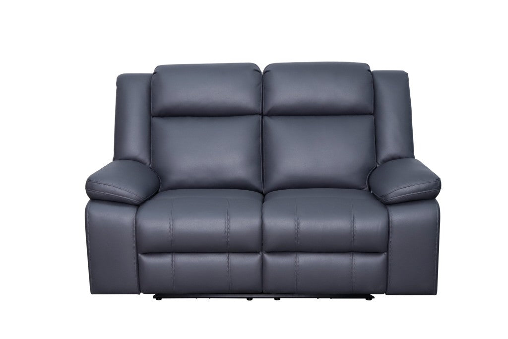 Coopvix Dual Motor Electric Recliner Abby Fabric Lounge-Charcoal