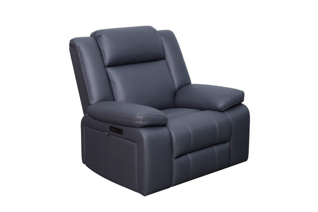Coopvix Dual Motor Electric Recliner Abby Fabric Lounge-Charcoal