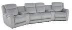Gibsvix Home Theatre Electric Recliner Fabric Lounge