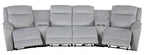 Gibsvix Home Theatre Electric Recliner Fabric Lounge