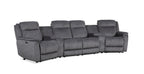 Gibsvix Home Theatre Electric Recliner Fabric Lounge