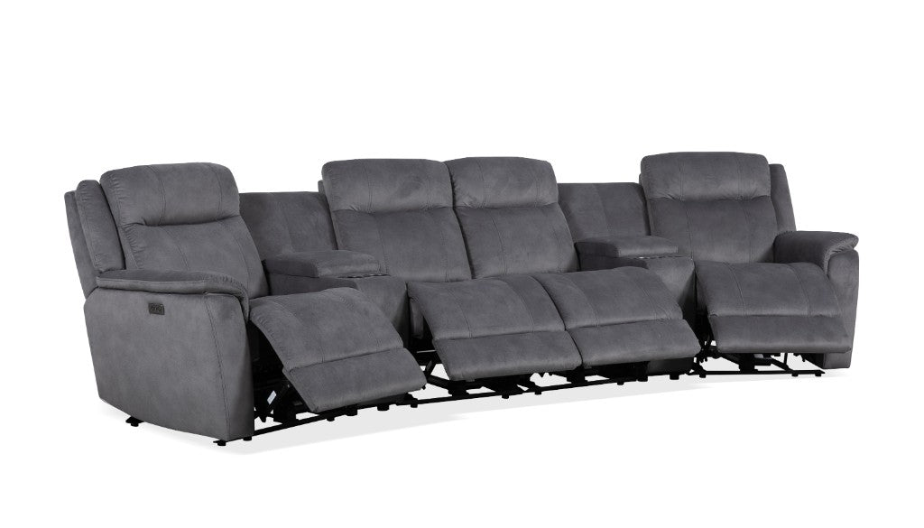 Gibsvix Home Theatre Electric Recliner Fabric Lounge