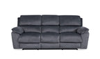 Mempvix Single Motor Electric Recliner Suave Fabric Lounge -Shadow