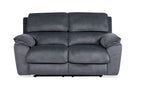 Mempvix Single Motor Electric Recliner Suave Fabric Lounge -Shadow