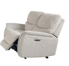 Milsvix Single Motor Electric Recliner Fabric Lounge-Mist