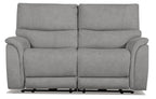 Milsvix Single Motor Electric Recliner Fabric Lounge-Graphite
