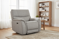 Milsvix Single Motor Electric Recliner Fabric Lounge-Graphite