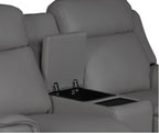 Newsvix Full Leather Dual Motor Electric Recliner Lounge