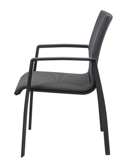 Baska /Rapa Outdoor Dining Chair 57X62X89CM-Charcoal