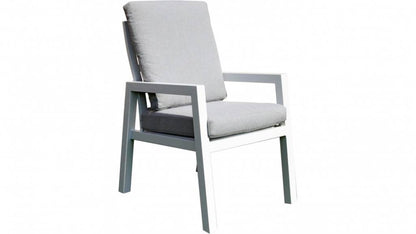 Burano Outdoor Dining Chair 73X59X90CM-White