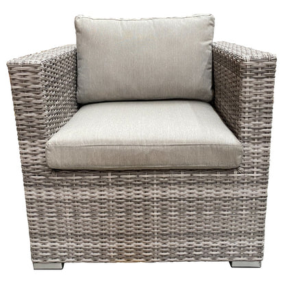 Cove Outdoor 6PC Lounge Set-Light Grey