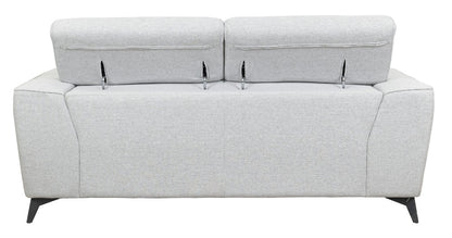 Blake Fabric 2.5 Seater Sofa- Mist Grey