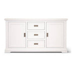 Coastal 166cm 2 Drawer / 3 Drawer Buffet-White