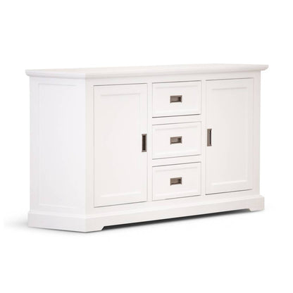 OFFO Coastal 166cm 2 Drawer / 3 Drawer Buffet-White