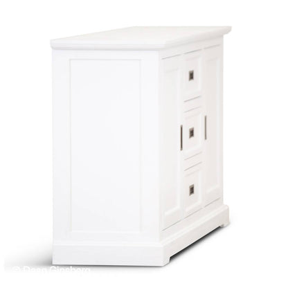 OFFO Coastal 166cm 2 Drawer / 3 Drawer Buffet-White