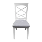HAMPTON NEW DIN CHAIR FAB SEAT-48x59X103CM