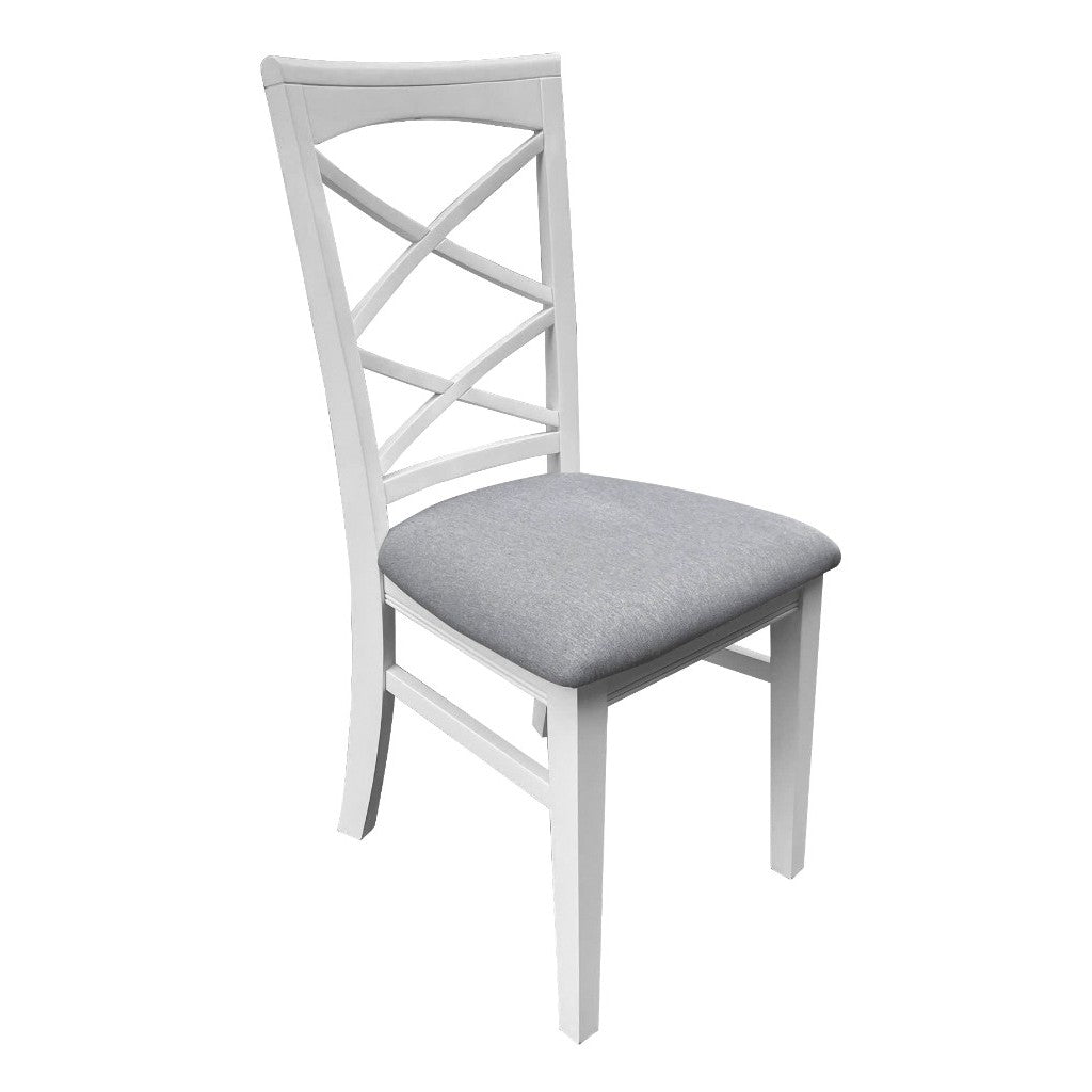 HAMPTON NEW DIN CHAIR FAB SEAT-48x59X103CM