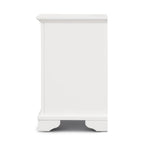 Salavix 3 Drawer Bed Side Table -White