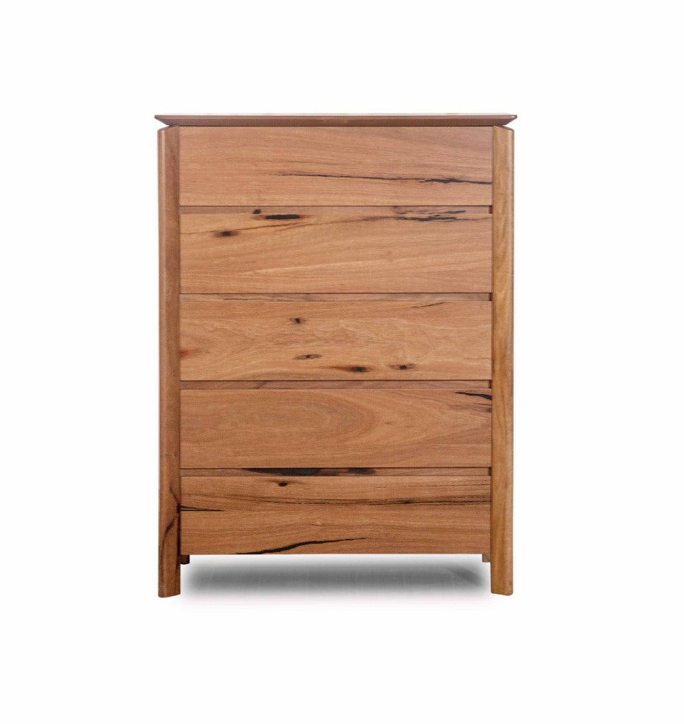 OFFO Atherton 5 Drawer Tallboy - Natural