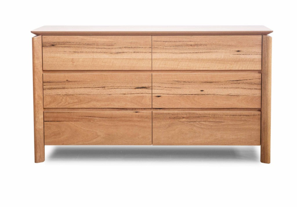 OFFO Atherton 6 Drawer Dresser - Natural