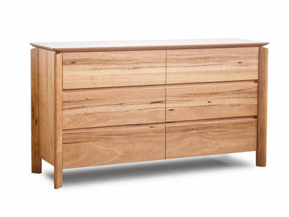 OFFO Atherton 6 Drawer Dresser - Natural