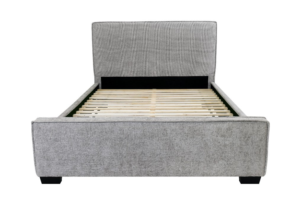 Bettvix Upholstered Bed Storage-Grey