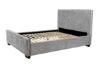 Bettvix Upholstered Bed Storage-Grey