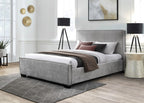 Bettvix Upholstered Bed Storage-Grey