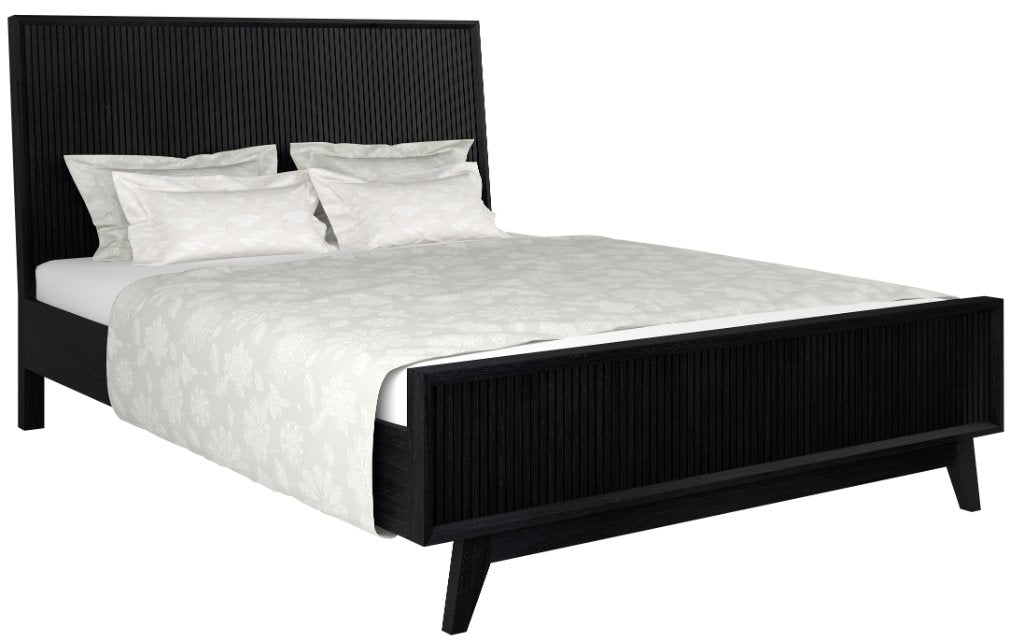 OFFO Ella Queen Bed -Black