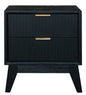 OFFO Ella Bedside Table -Black