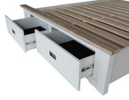 Folkvix 2 Over 3 Drawer Tallboy -Multi