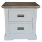 OFFO FOLKESTONE 2 Drawers Bedside Table