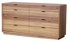 Galvix 8 Drawer Dresser Natural