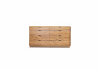 Galvix Marri Timber King Bed Natural