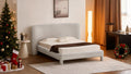 Jennvix Modern Fabric Queen Bed