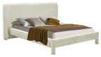 Jennvix Modern Fabric Queen Bed
