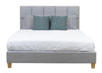 Marlvix Upholstered King Bed-Mist Light Grey