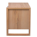 Perivix 2 Drawers Bedside Table Natural