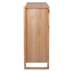 Perivix Parquetry 5 Drawer Tallboy -Natural