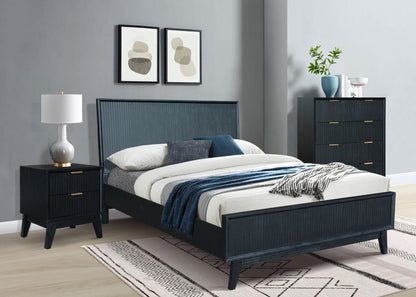 OFFO Ella Bed Bedroom Suite Collection-Black