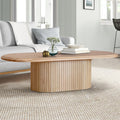Adsila Collection — Natural Elegance Craftsmanship Coffee Table -Natural Ash